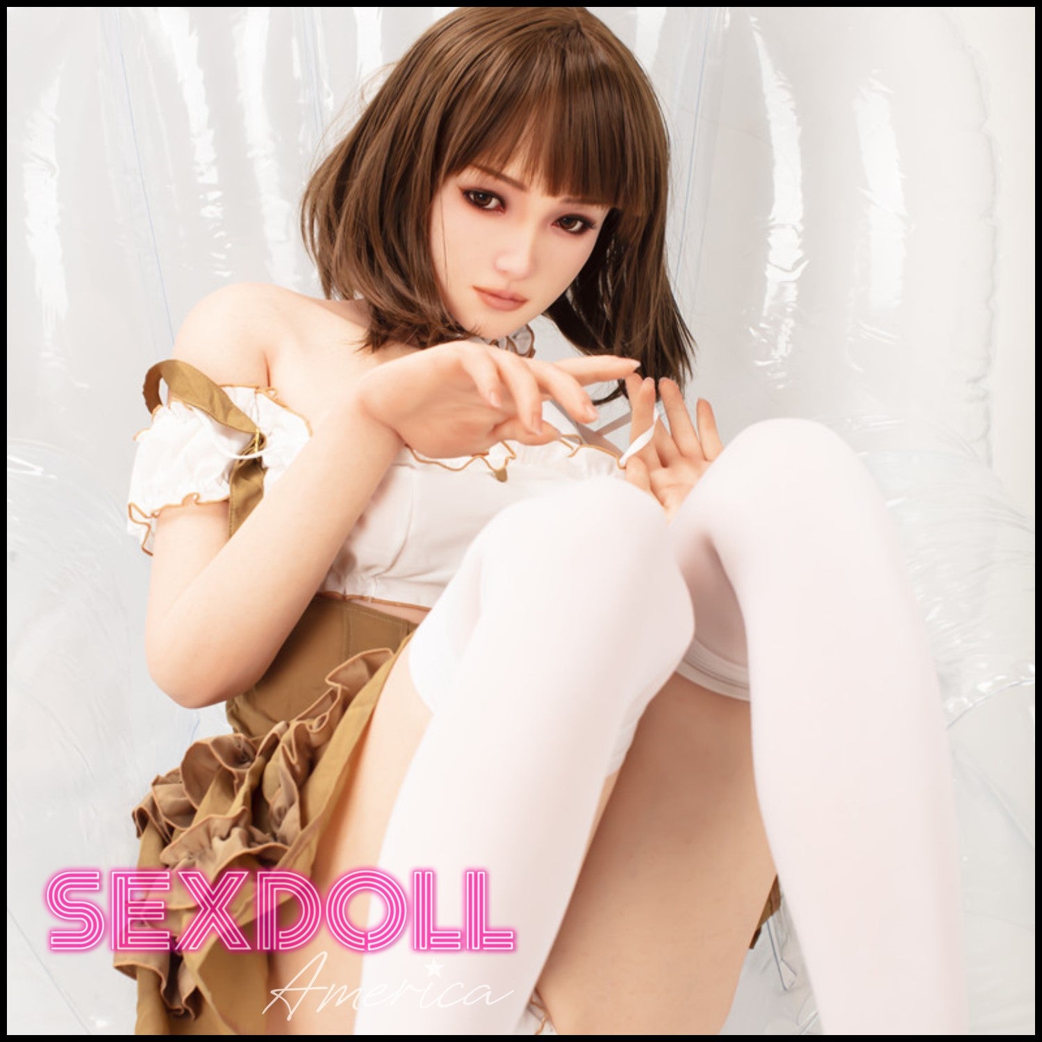 Realistic Sex Doll 158 (5'2") J-Cup Risa - Full Silicone - XYcolo by Sex Doll America