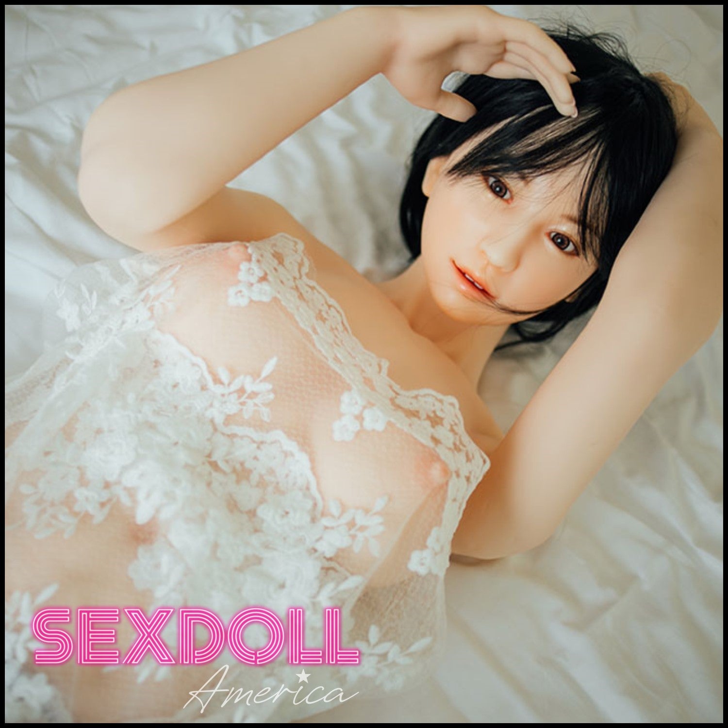 Realistic Sex Doll 158 (5'2") D-Cup Nanase Plus - Full Silicone - DS Doll by Sex Doll America