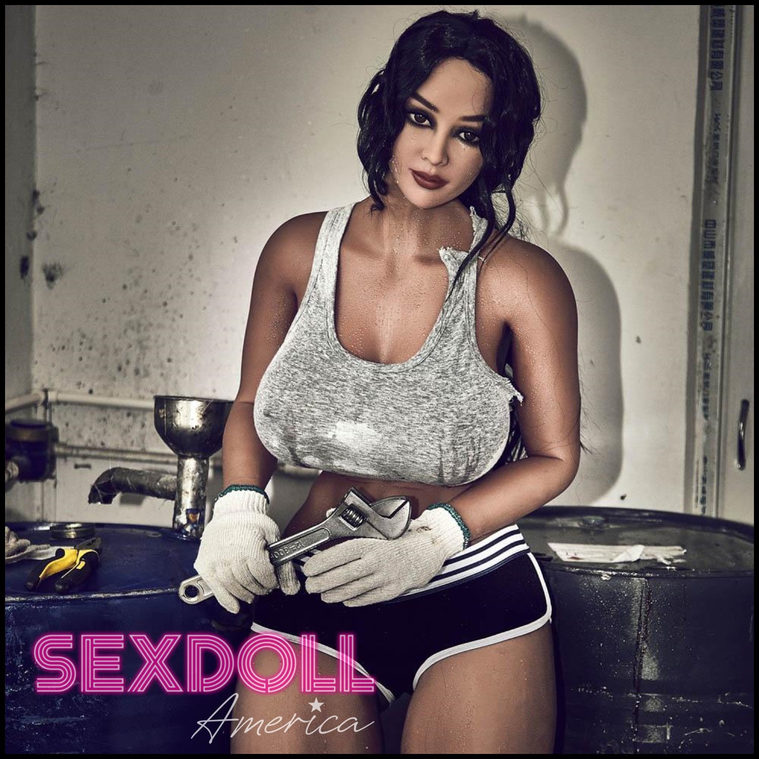 Realistic Sex Doll 158 (5'2") G-Cup Connie Thick BBW - IRONTECH Dolls by Sex Doll America