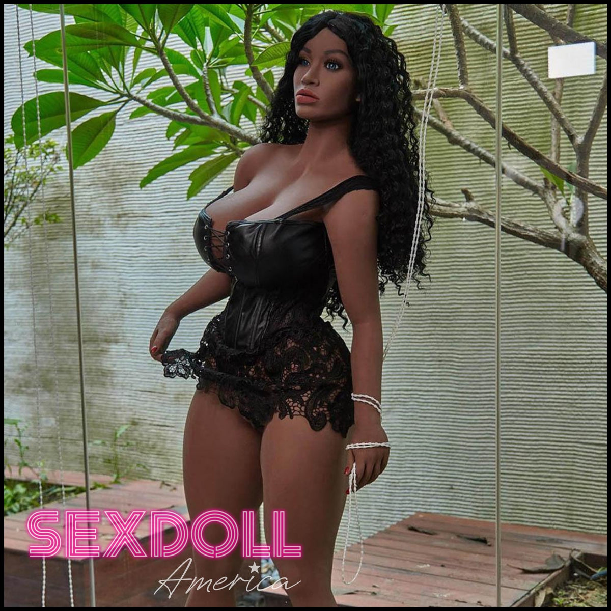 Realistic Sex Doll 158 (5'2") G-Cup Nuru Blue Eyes Thick BBW - IRONTECH Dolls by Sex Doll America