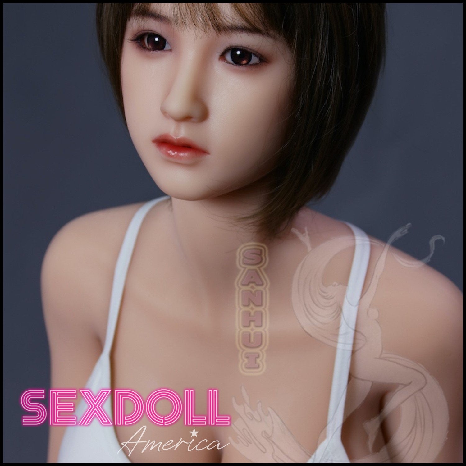 Realistic Sex Doll 158 (5'2") D-Cup Aine (Head #21) Full Silicone - Sanhui Dolls by Sex Doll America
