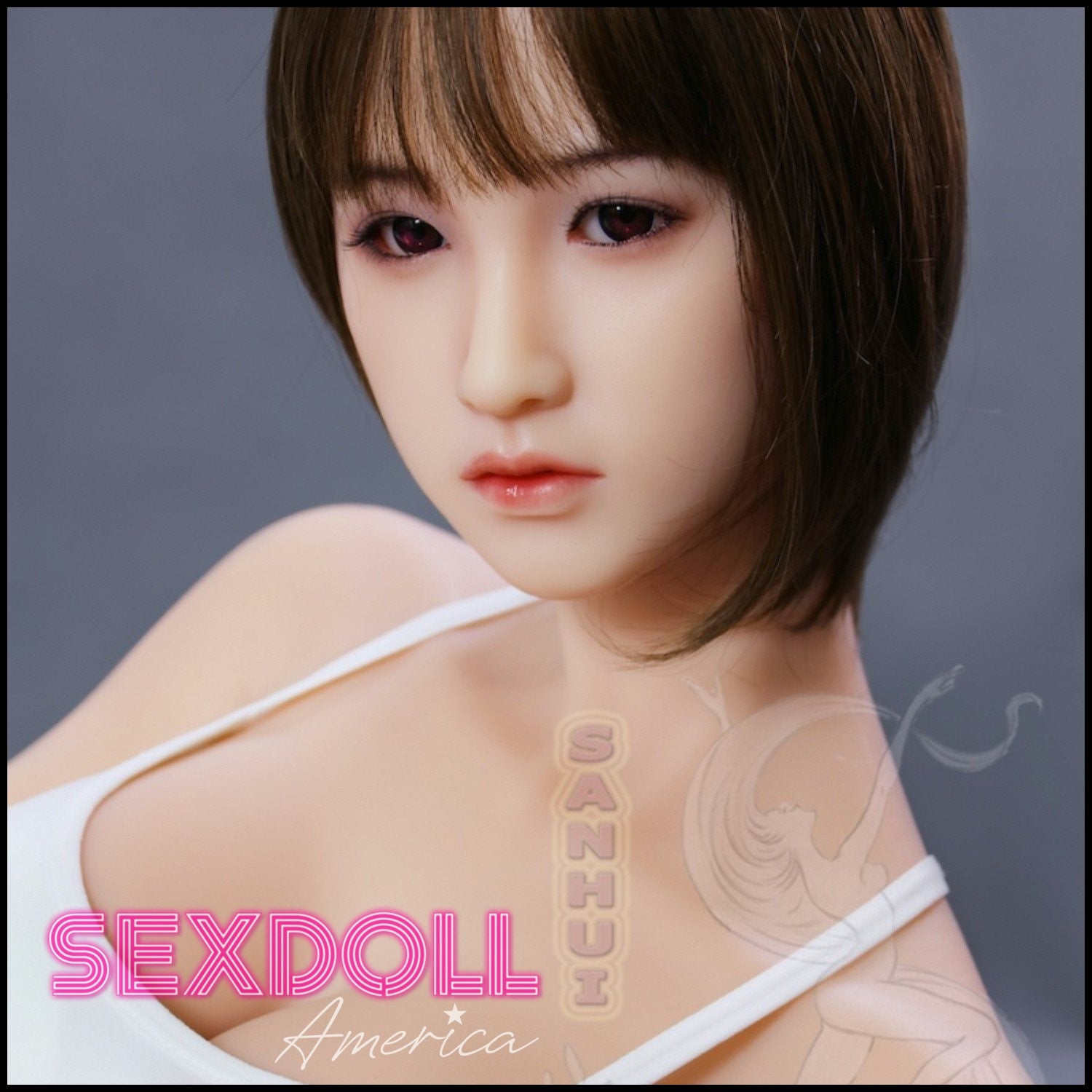 Realistic Sex Doll 158 (5'2") D-Cup Aine (Head #21) Full Silicone - Sanhui Dolls by Sex Doll America