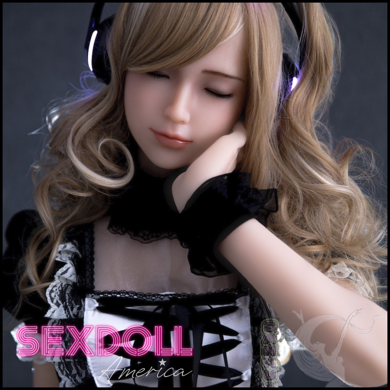 Realistic Sex Doll 158 (5'2") D-Cup Sue Blonde E-Girl (Head #24) Full Silicone - Sanhui Dolls by Sex Doll America