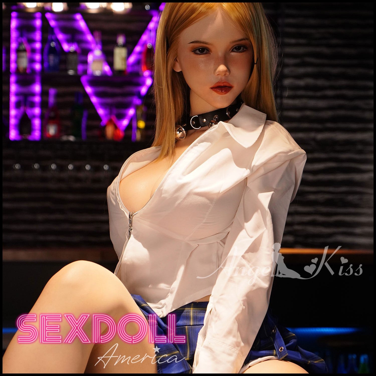 Realistic Sex Doll 159 (5'3") H-Cup Karen (Head #LS50) Full Silicone - Angel Kiss by Sex Doll America
