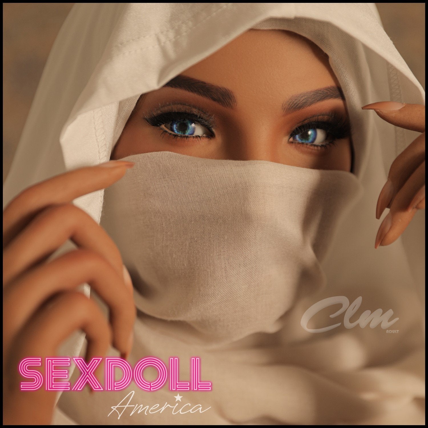 Realistic Sex Doll 159 (5'3") G-Cup Mouna - Full Silicone - Climax Doll by Sex Doll America