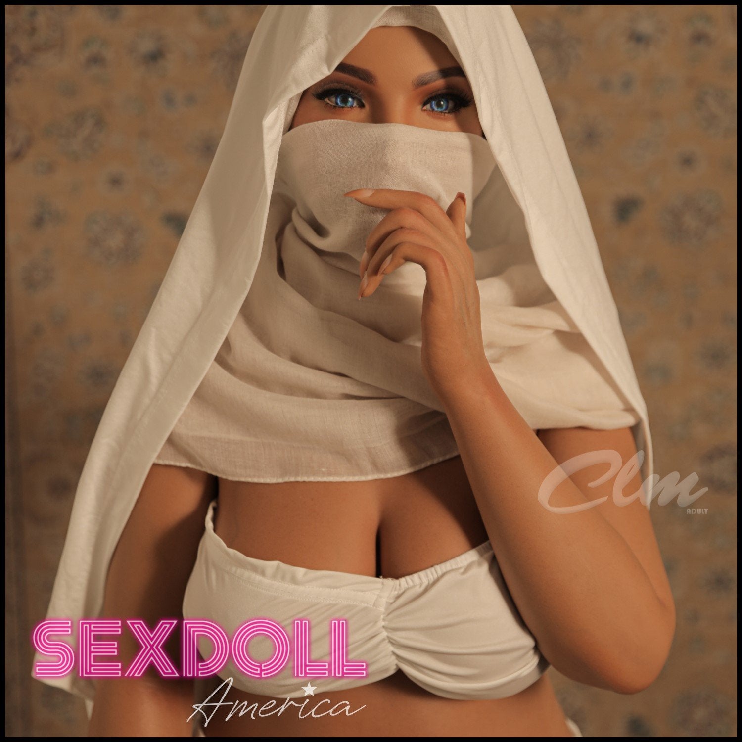 Realistic Sex Doll 159 (5'3") G-Cup Mouna - Full Silicone - Climax Doll by Sex Doll America