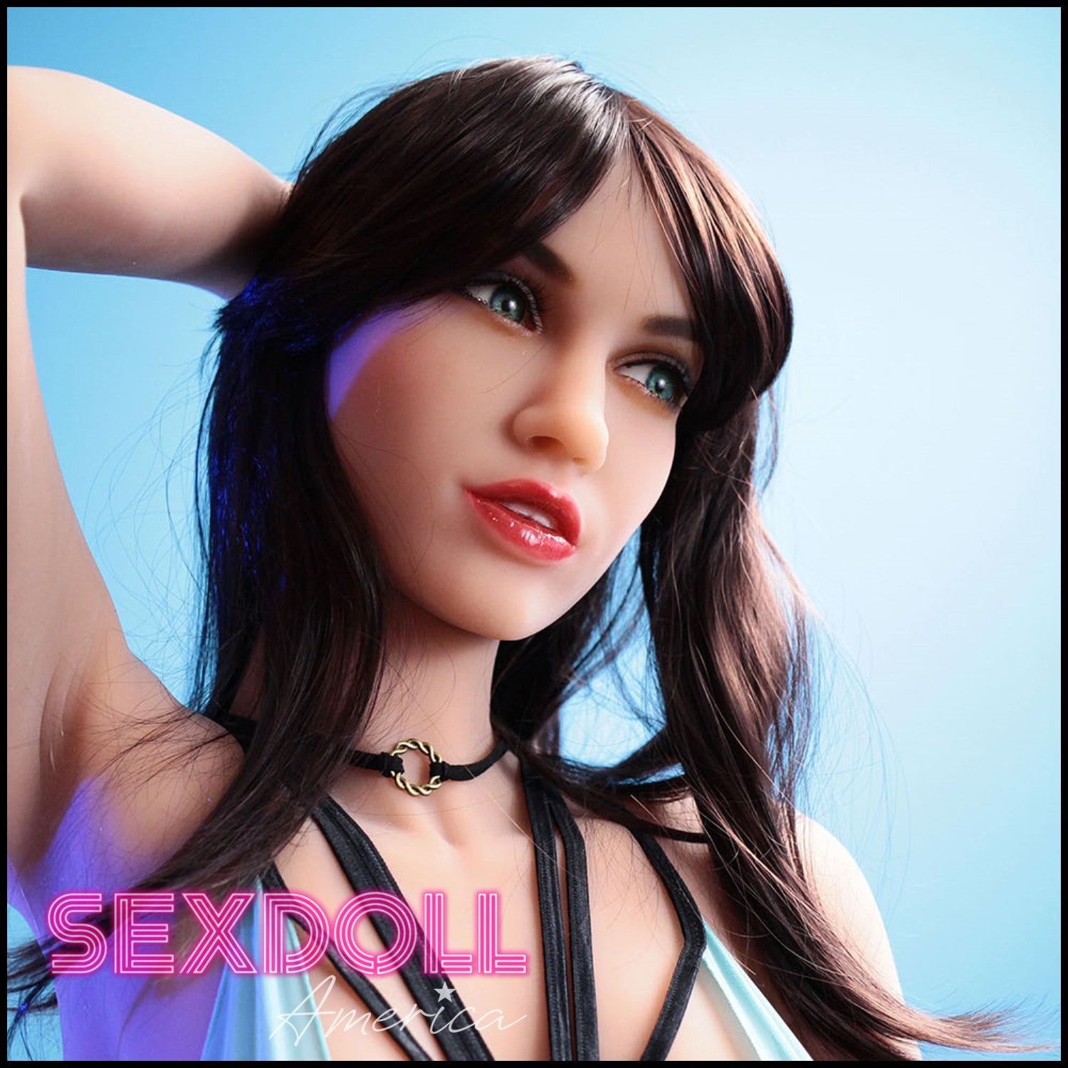 Realistic Sex Doll 159 (5'3") B-Cup Sierra Brunette (Head #18) - HR Doll by Sex Doll America