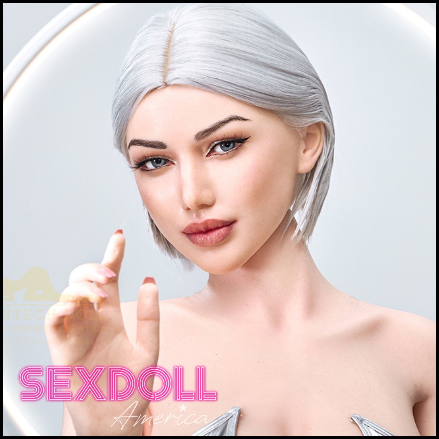 Realistic Sex Doll 159 (5'3") I-Cup Celine (Head #S13) Full Silicone - IRONTECH Dolls by Sex Doll America