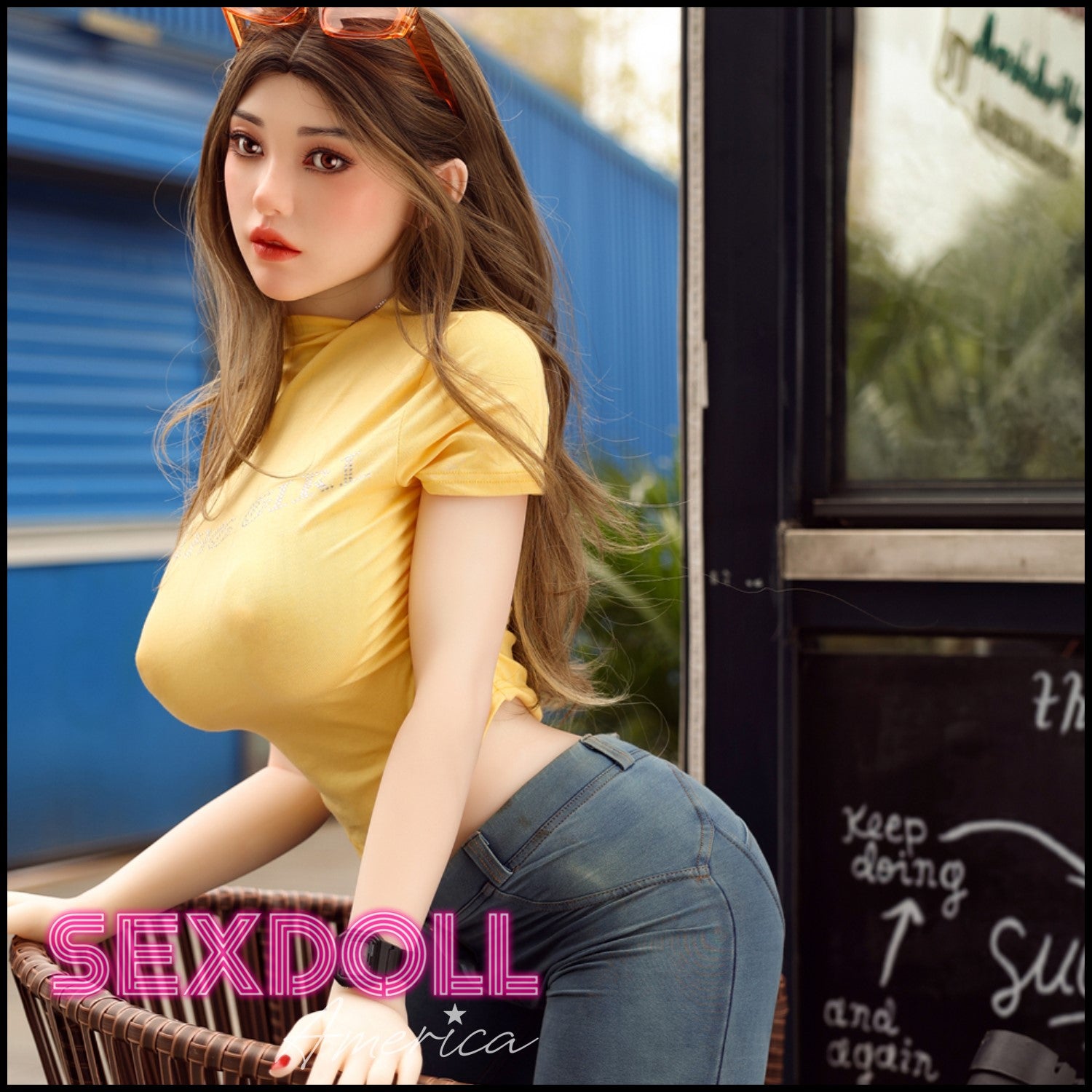 Realistic Sex Doll 159 (5'3") I-Cup Eileen (Silicone Head #S40) Hybrid Plus - IRONTECH Dolls by Sex Doll America