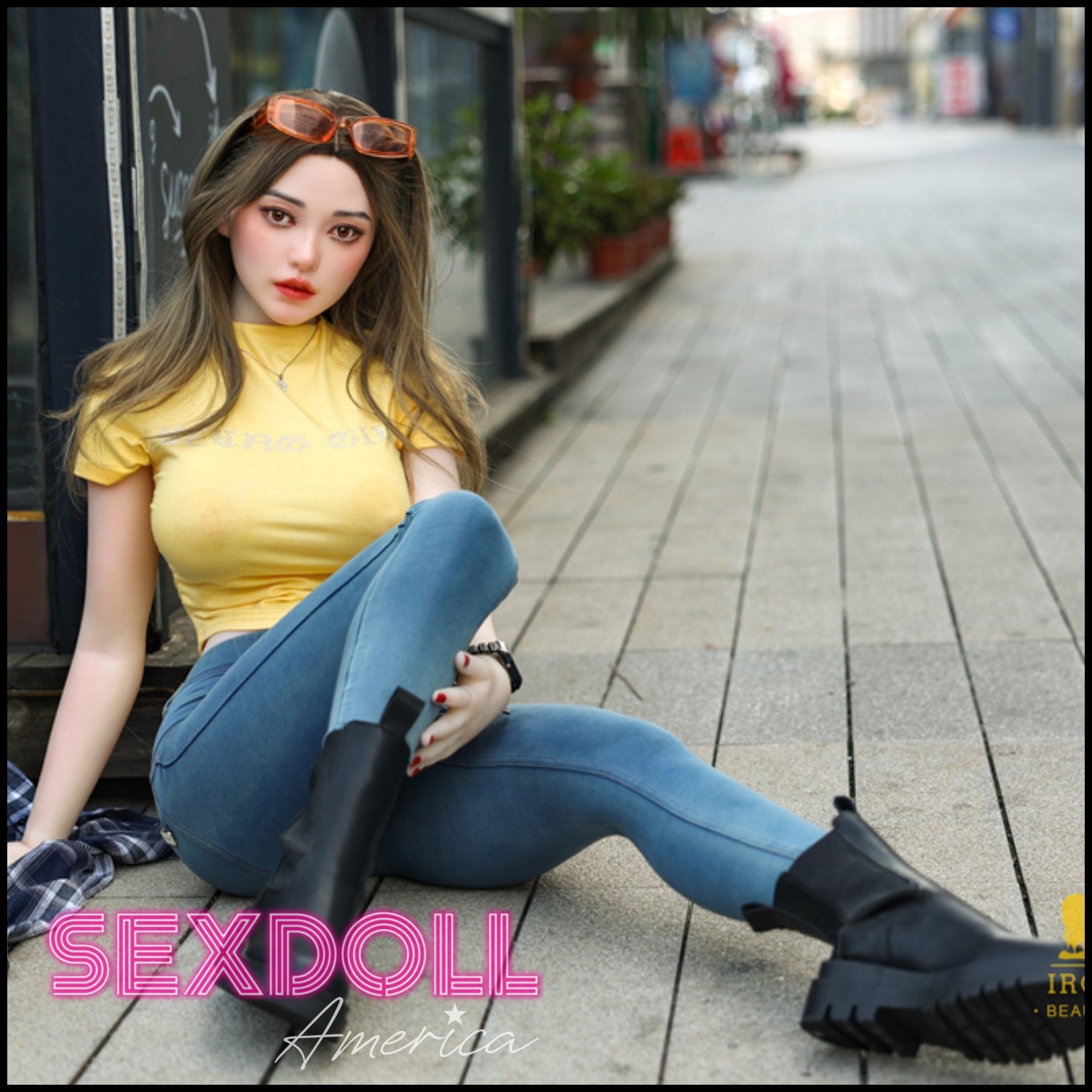 Realistic Sex Doll 159 (5'3") I-Cup Eileen (Silicone Head #S40) Hybrid Plus - IRONTECH Dolls by Sex Doll America