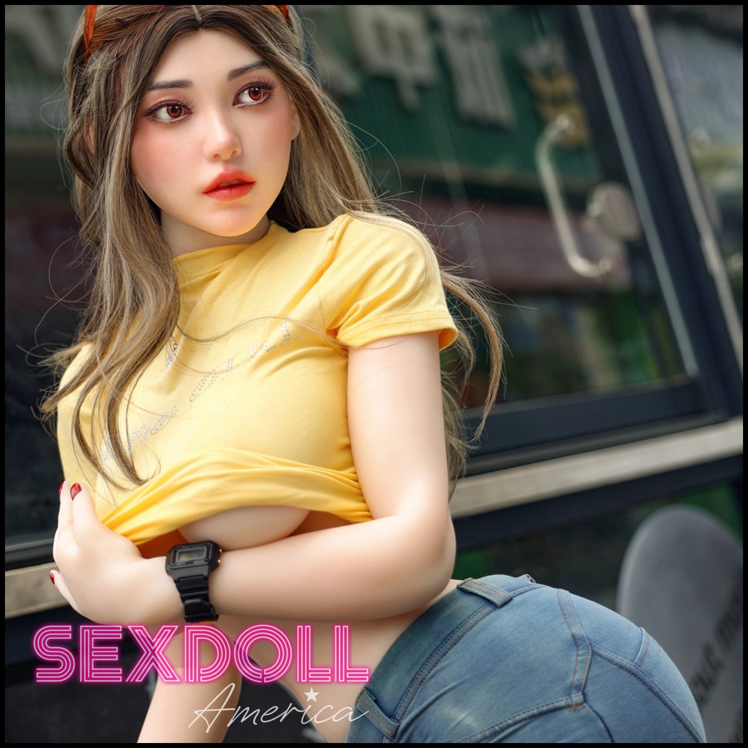 Realistic Sex Doll 159 (5'3") I-Cup Eileen (Silicone Head #S40) Hybrid Plus - IRONTECH Dolls by Sex Doll America