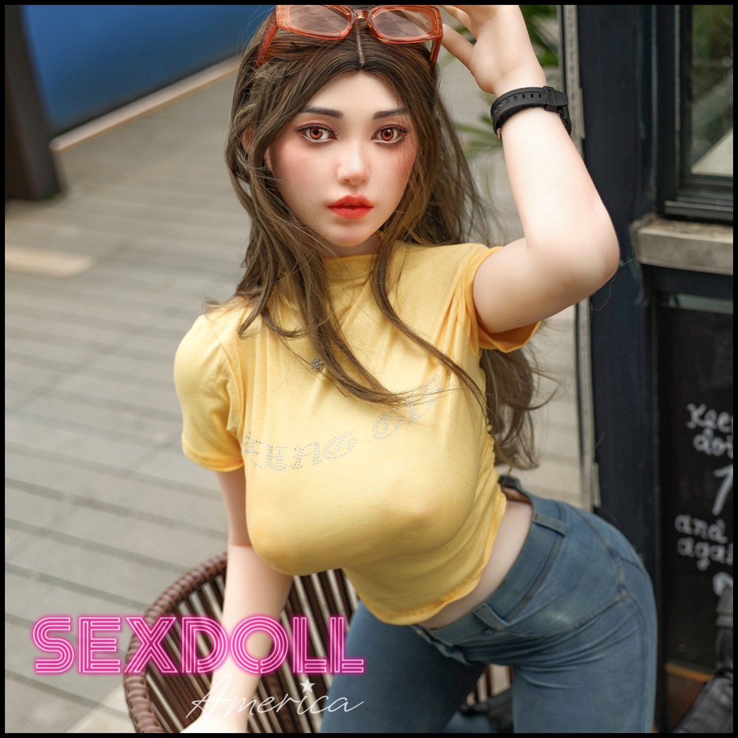 Realistic Sex Doll 159 (5'3") I-Cup Eileen (Silicone Head #S40) Hybrid Plus - IRONTECH Dolls by Sex Doll America