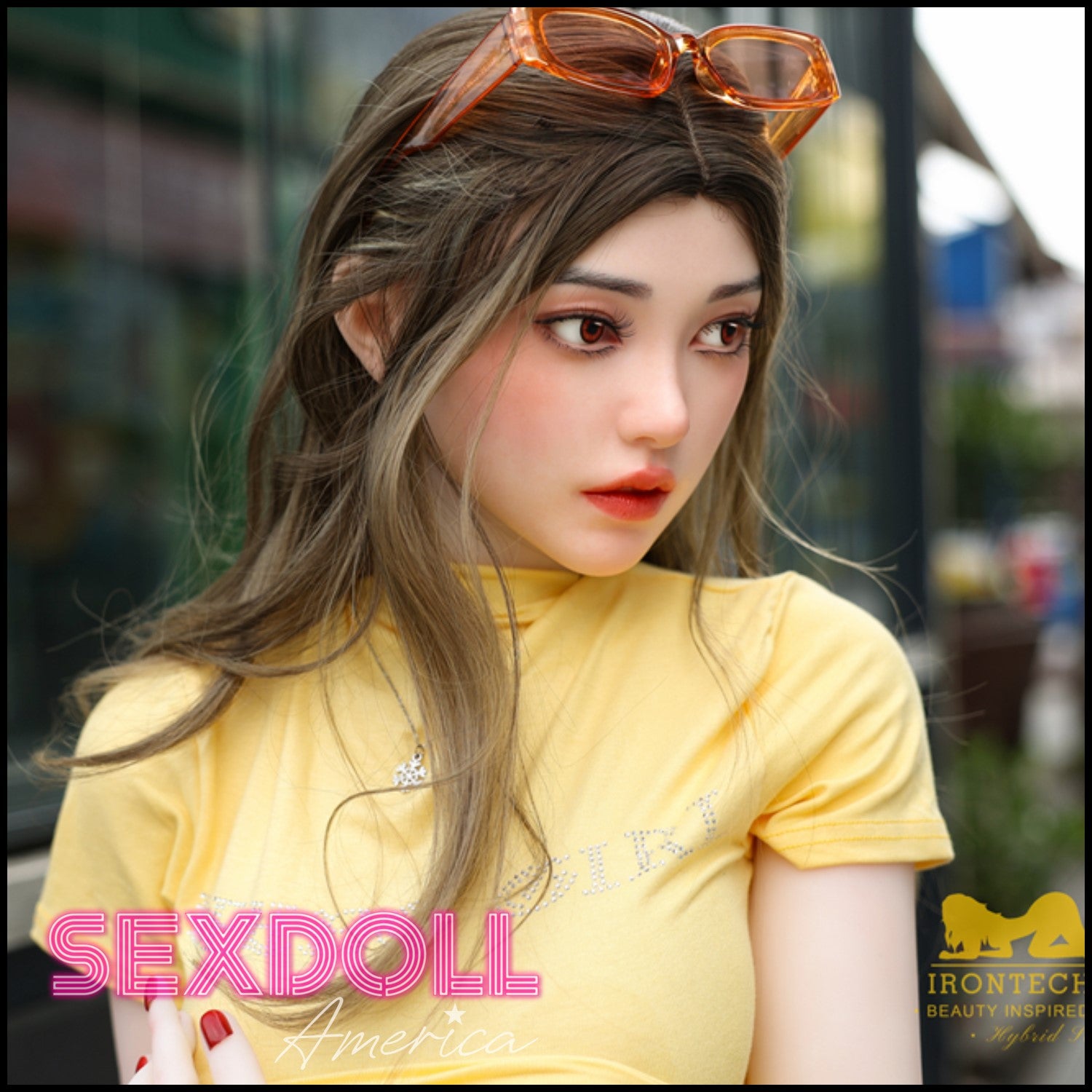 Realistic Sex Doll 159 (5'3") I-Cup Eileen (Silicone Head #S40) Hybrid Plus - IRONTECH Dolls by Sex Doll America