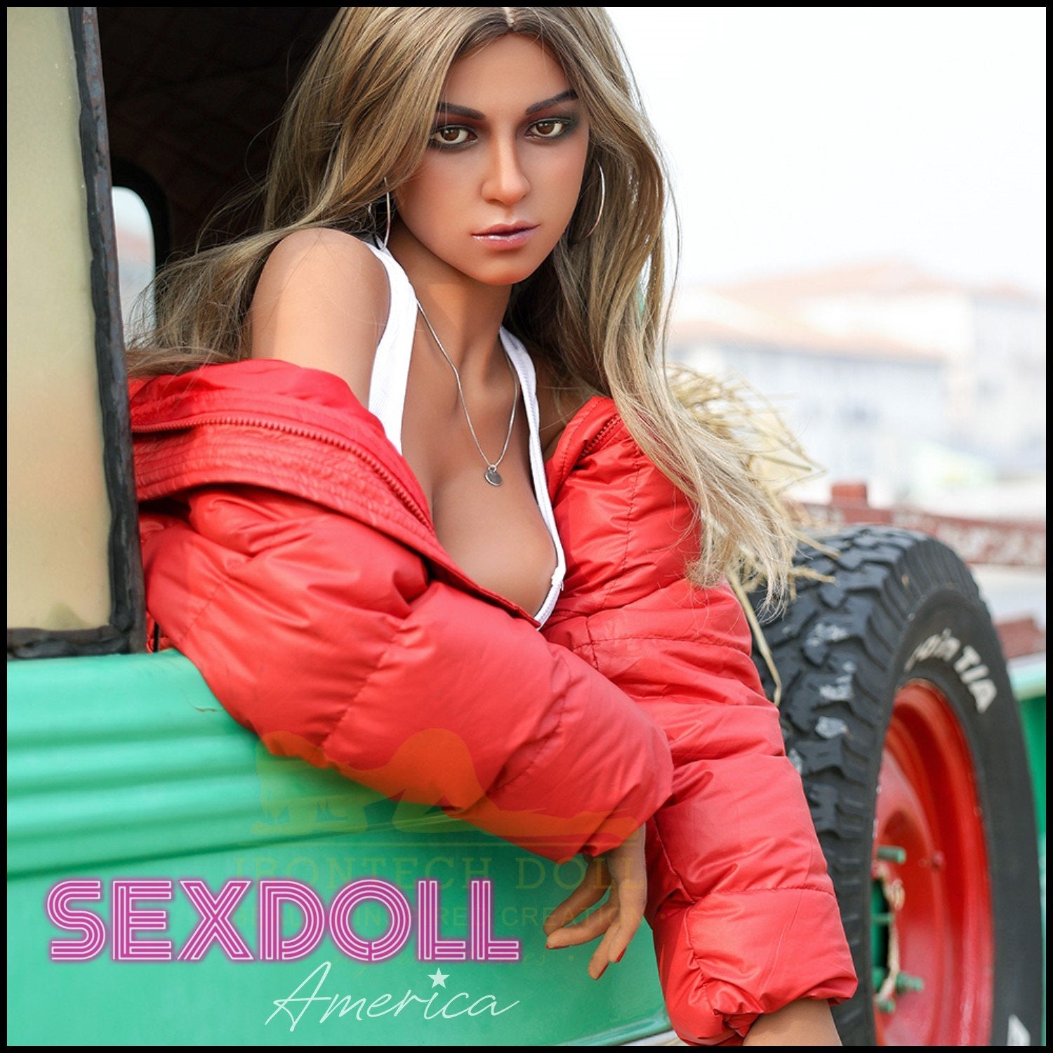 Realistic Sex Doll 159 (5'3") I-Cup Flora (Silicone Head #S38) Hybrid Plus - IRONTECH Dolls by Sex Doll America