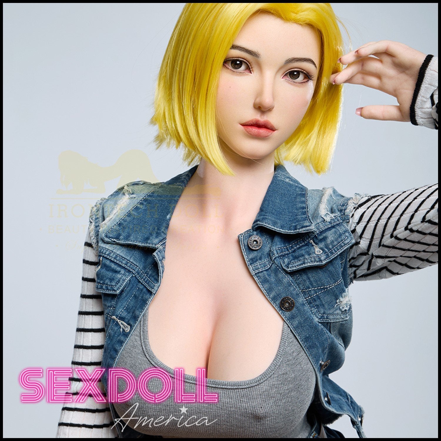 Realistic Sex Doll 159 (5'3") I-Cup Joline (Head #S41) Full Silicone - IRONTECH Dolls by Sex Doll America
