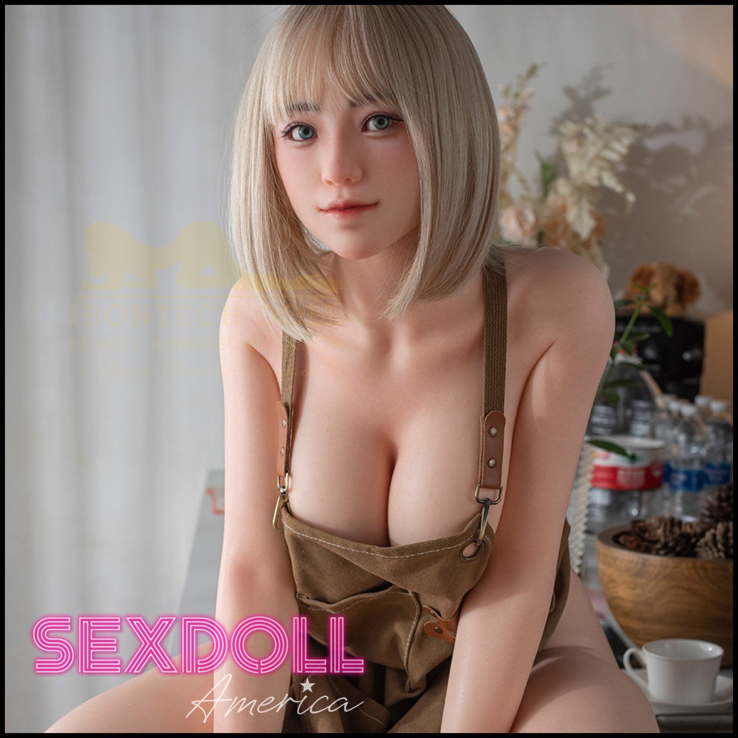 Realistic Sex Doll 159 (5'3") I-Cup Sylvia (Head #S43) Full Silicone - IRONTECH Dolls by Sex Doll America