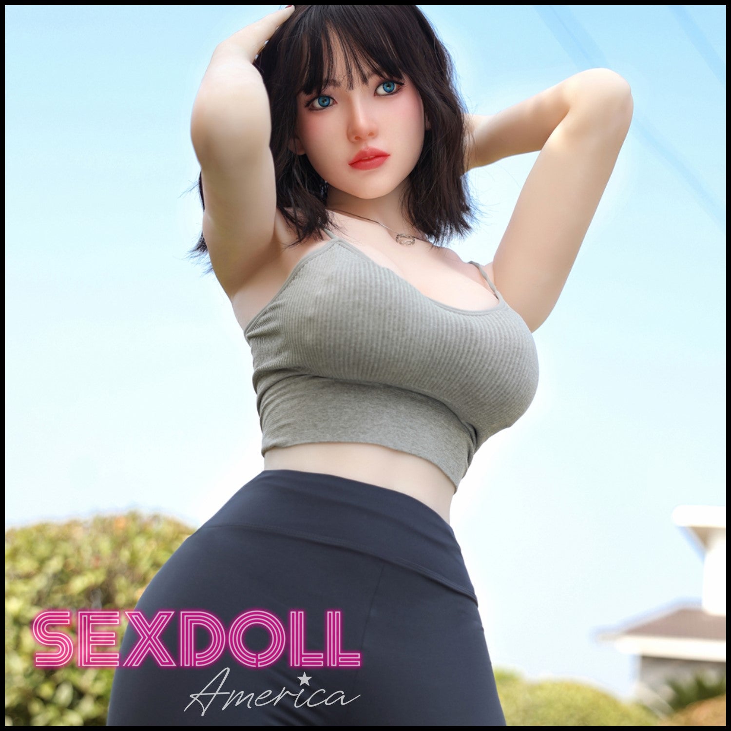 Realistic Sex Doll 159 (5'3") I-Cup Yeona (Silicone Head #S37) Hybrid Plus - IRONTECH Dolls by Sex Doll America