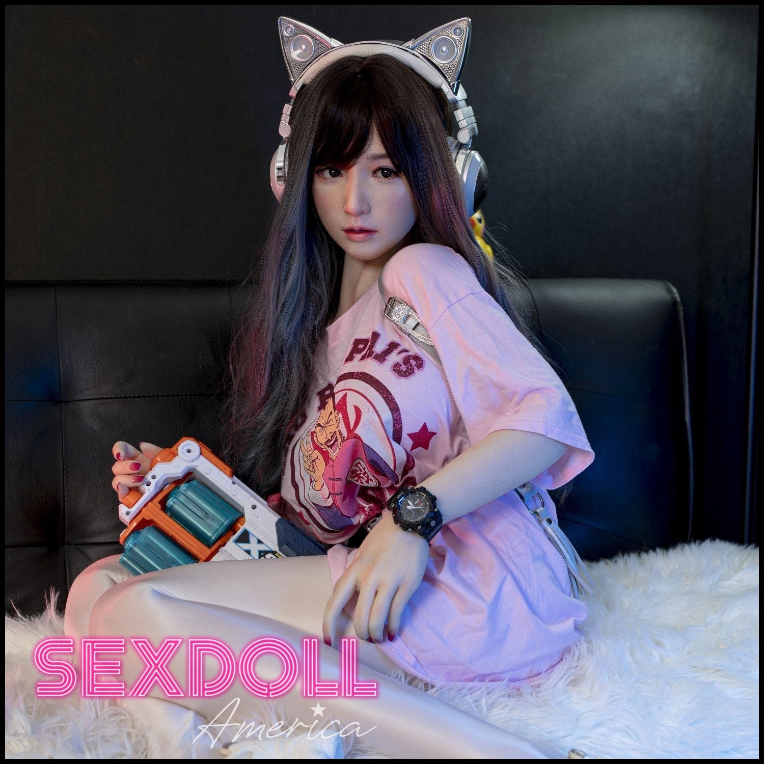 Realistic Sex Doll 159 (5'3") I-Cup Miyou Kitten (Head #T1) T159 T-RRS Full Silicone - Top-Sino by Sex Doll America