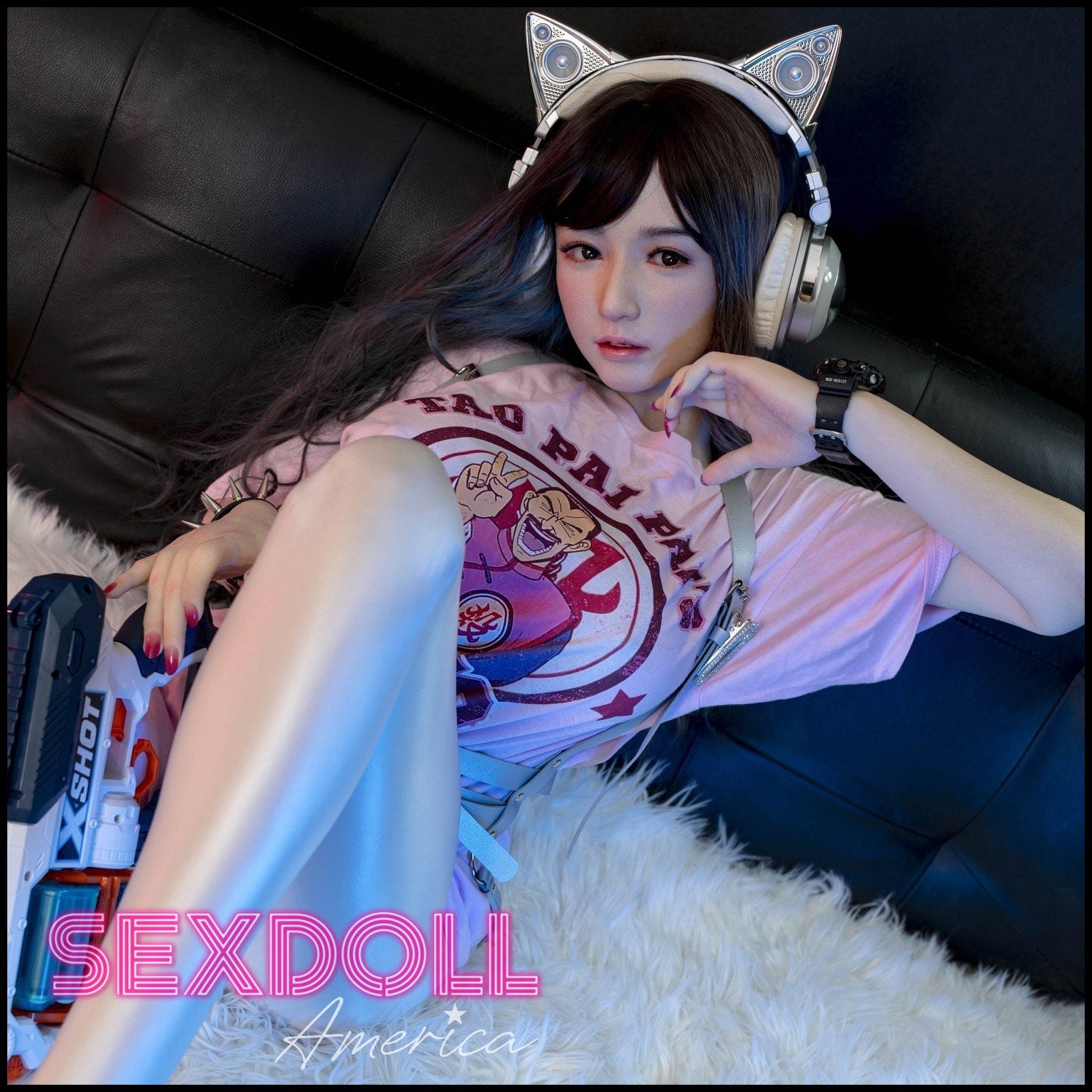 Realistic Sex Doll 159 (5'3") I-Cup Miyou Kitten (Head #T1) T159 T-RRS Full Silicone - Top-Sino by Sex Doll America