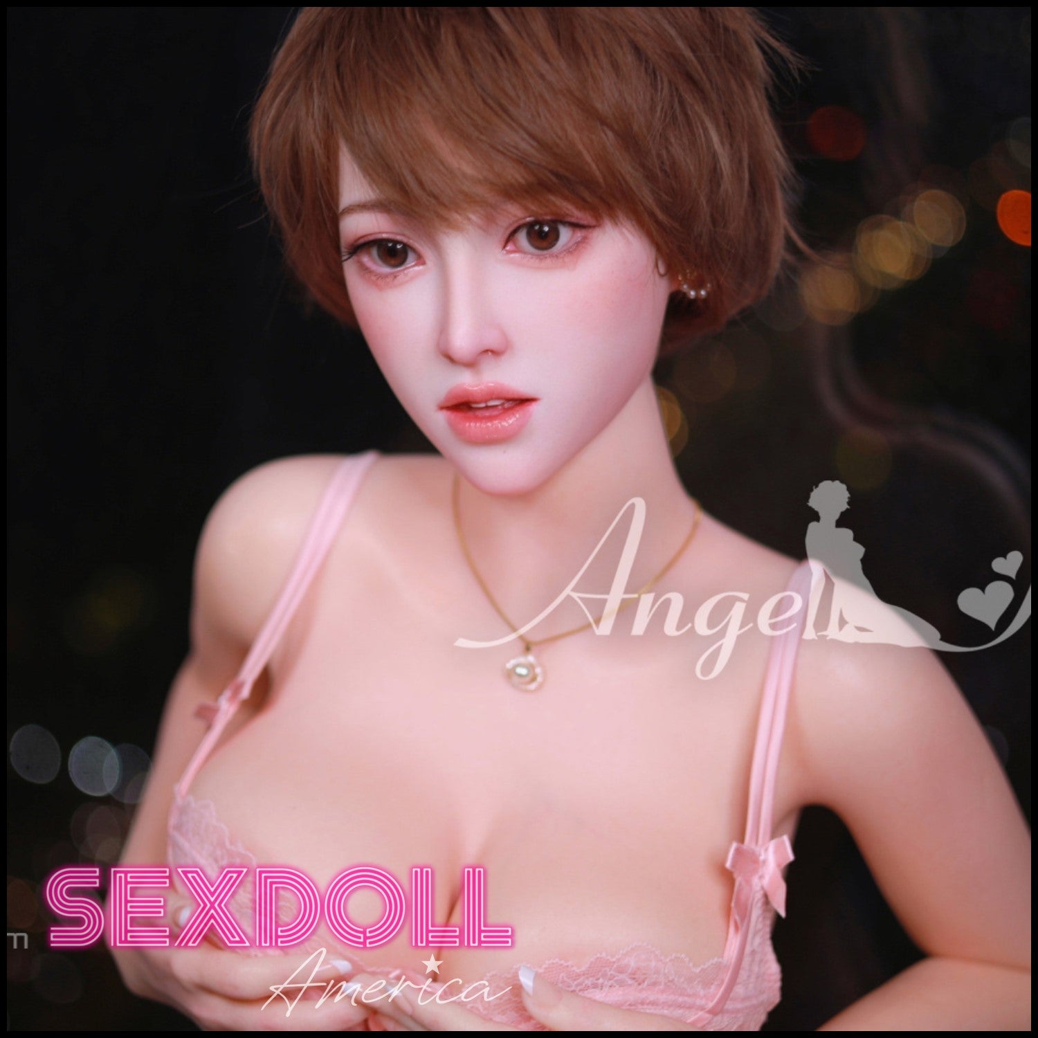 Realistic Sex Doll 160 (5'3") D-Cup Salma (Head #19) Full Silicone - Angel Kiss by Sex Doll America