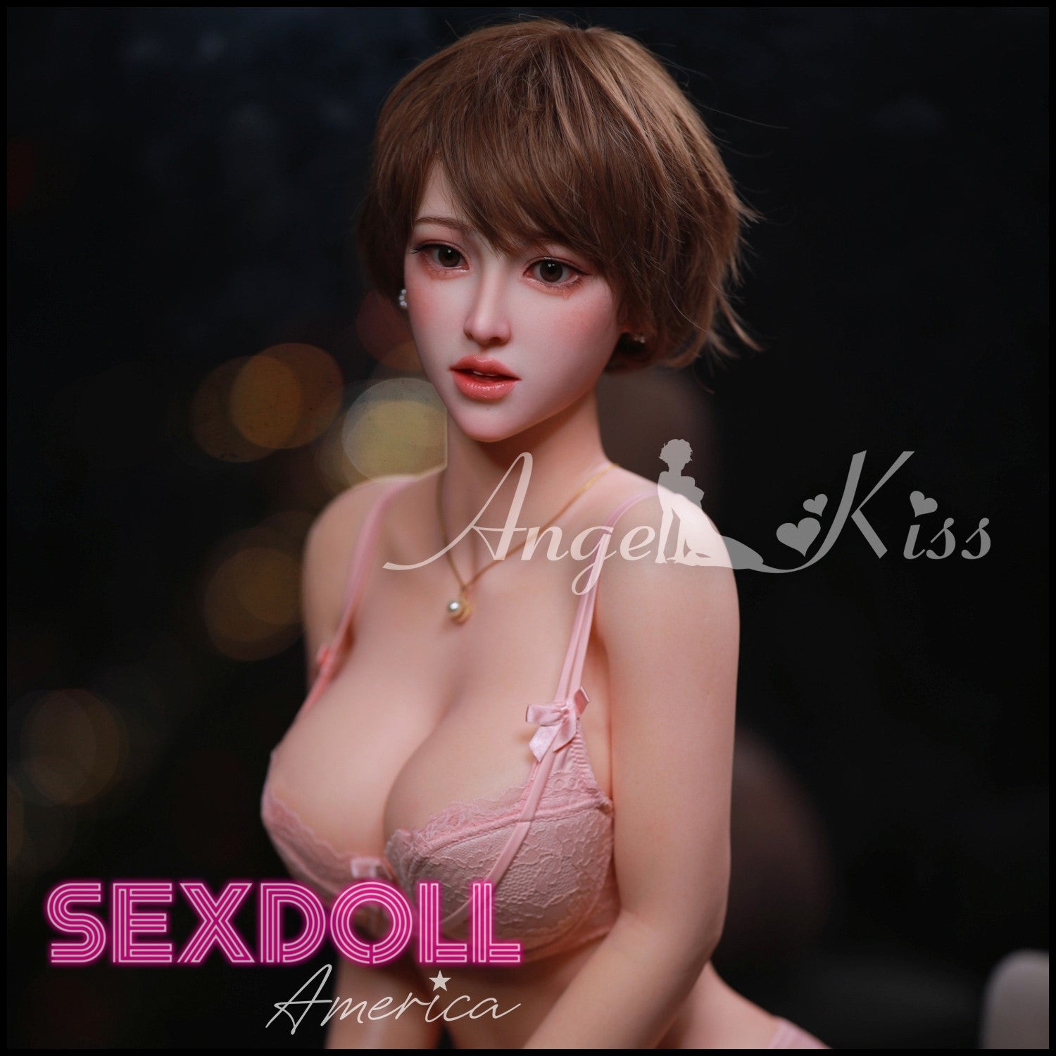 Realistic Sex Doll 160 (5'3") D-Cup Salma (Head #19) Full Silicone - Angel Kiss by Sex Doll America
