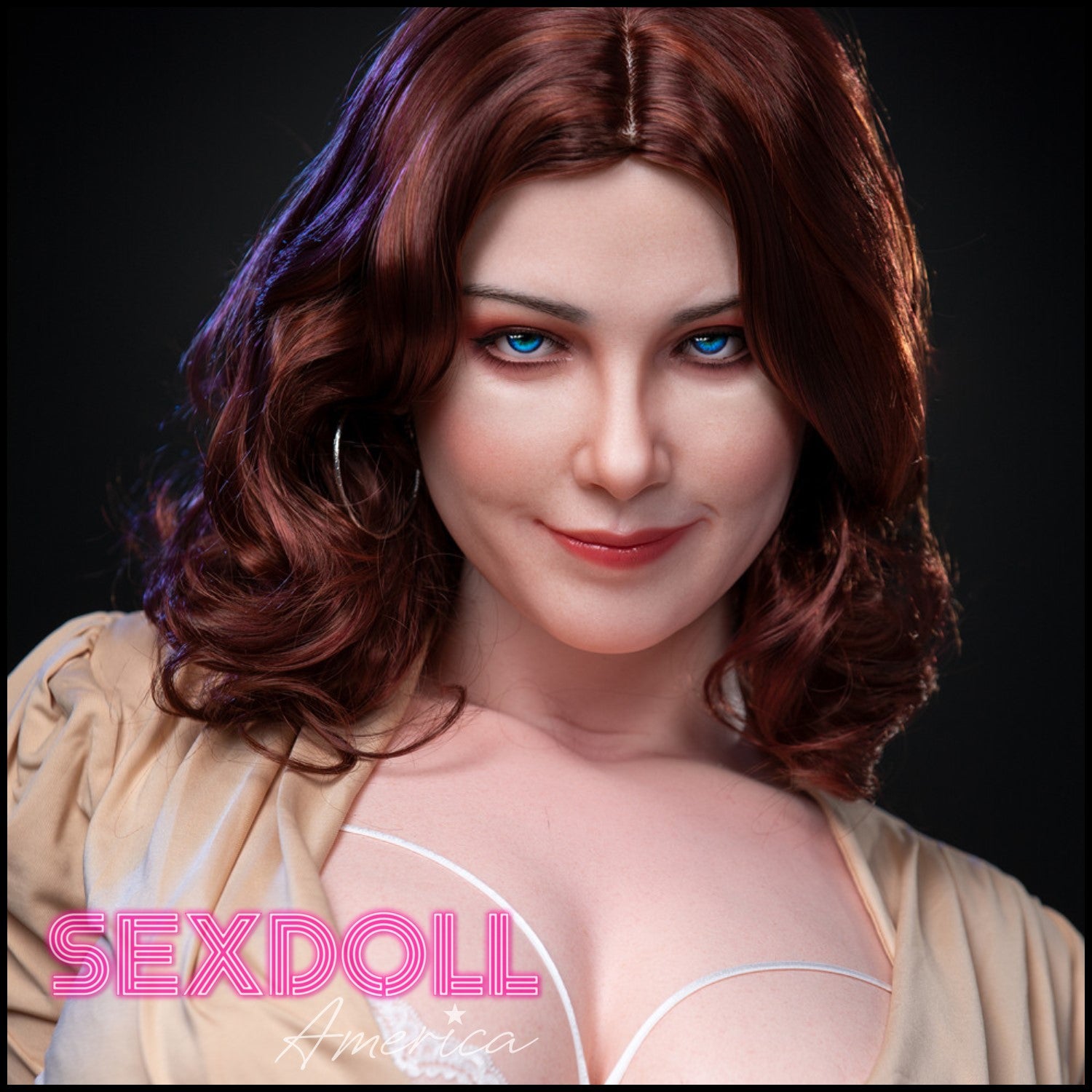 Realistic Sex Doll 160 (5'3") K-Cup Carmel (Head #S12) Full Silicone - IRONTECH Dolls by Sex Doll America