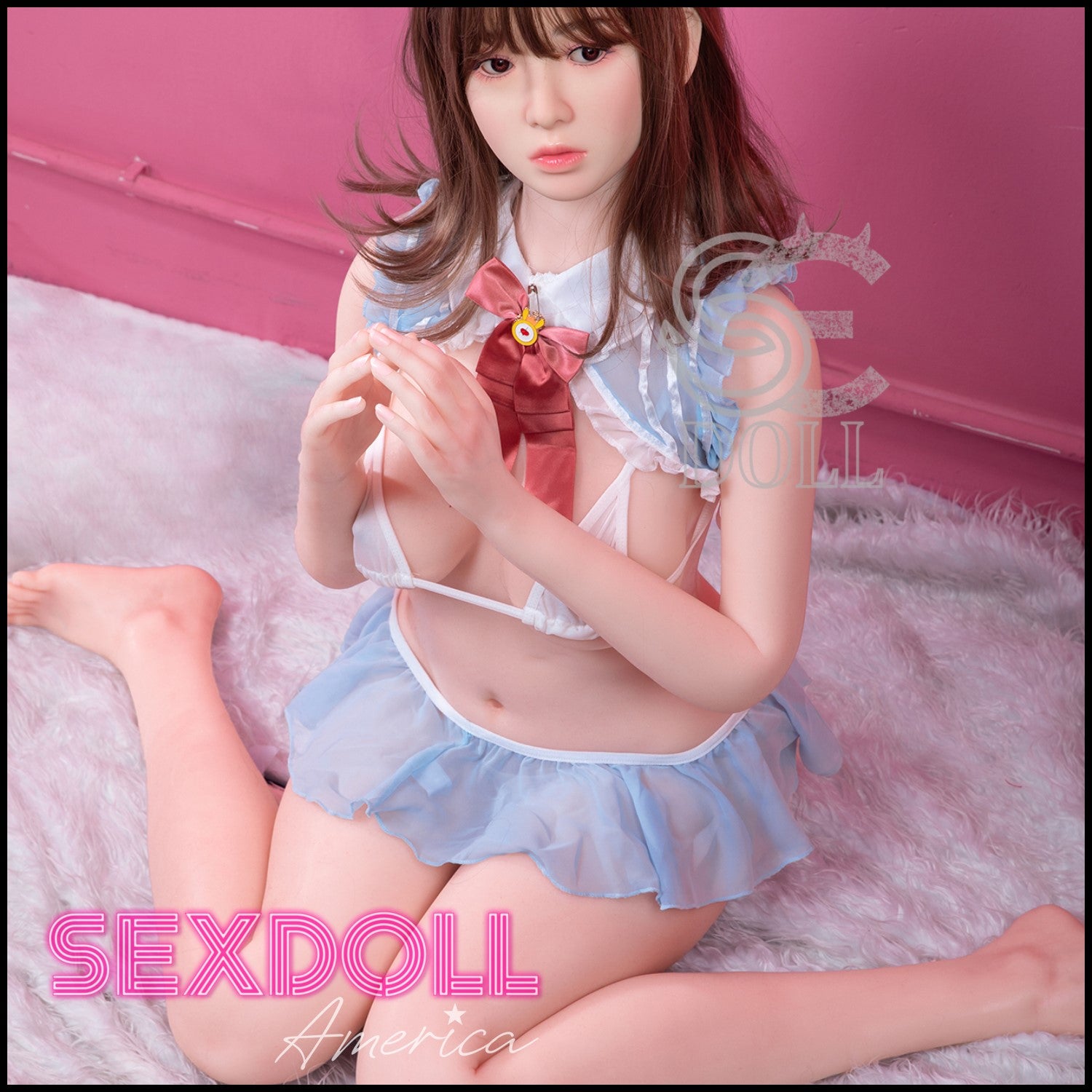 Realistic Sex Doll 160 (5'3") C-Cup Suzumi (Head #103) Full Silicone - SE Doll by Sex Doll America
