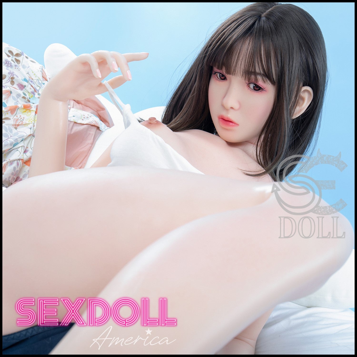 Realistic Sex Doll 160 (5'3") C-Cup Pearl (Head #103) Full Silicone - SE Doll by Sex Doll America