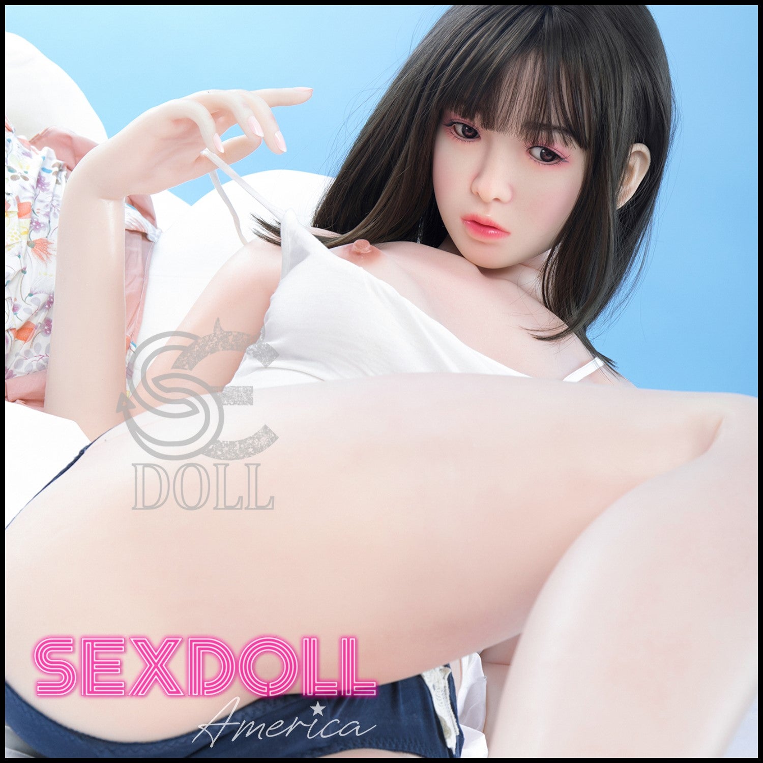 Realistic Sex Doll 160 (5'3") C-Cup Pearl (Head #103) Full Silicone - SE Doll by Sex Doll America