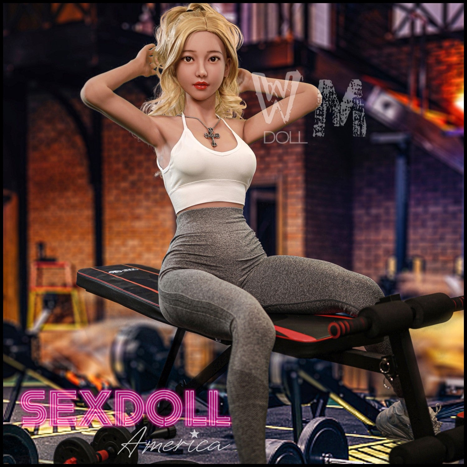 Realistic Sex Doll 160 (5'3") D-Cup Jamie (Head #436) - WM Doll by Sex Doll America