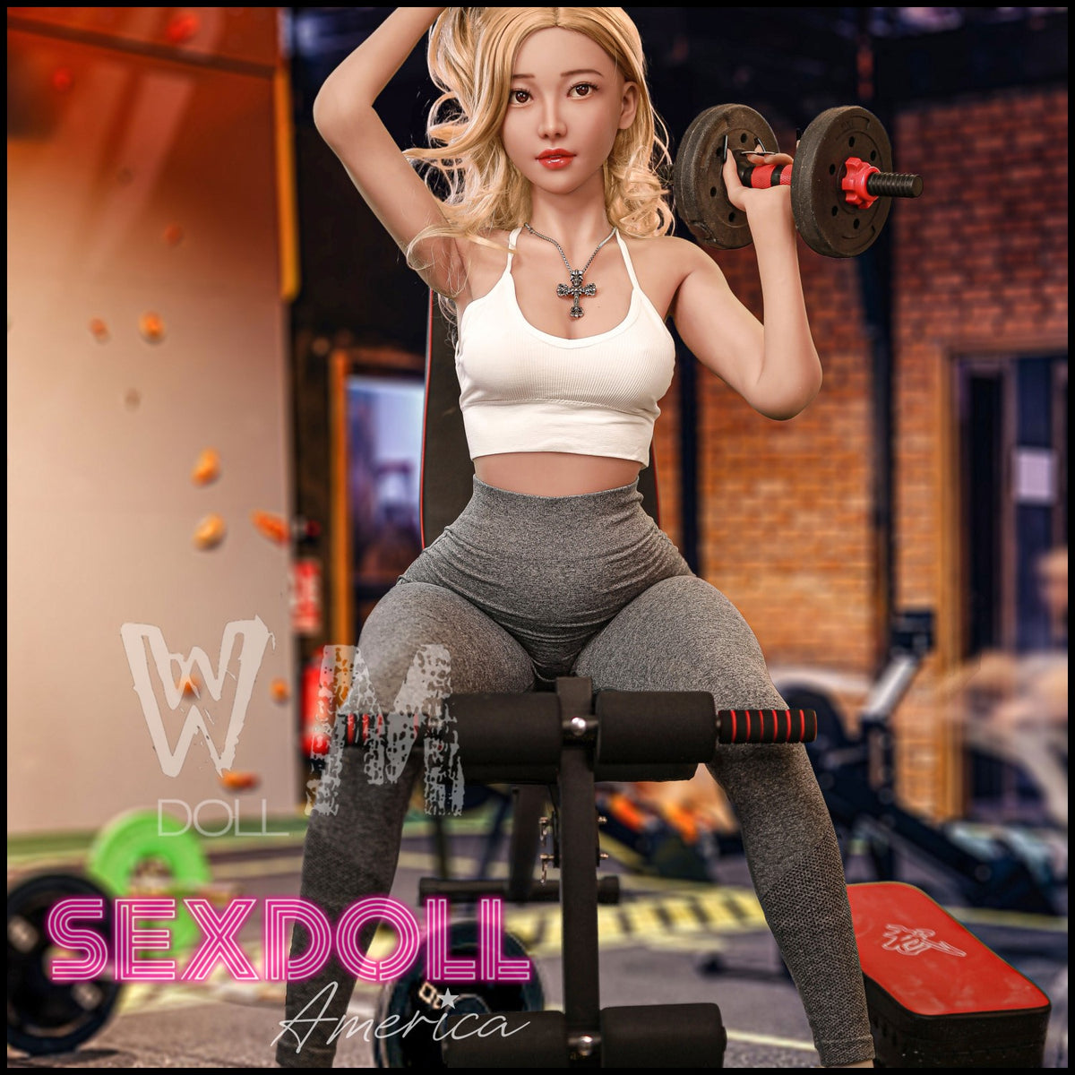 Realistic Sex Doll 160 (5'3") D-Cup Jamie (Head #436) - WM Doll by Sex Doll America