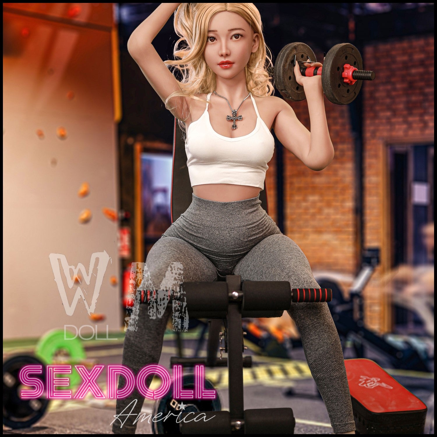 Realistic Sex Doll 160 (5'3") D-Cup Jamie (Head #436) - WM Doll by Sex Doll America