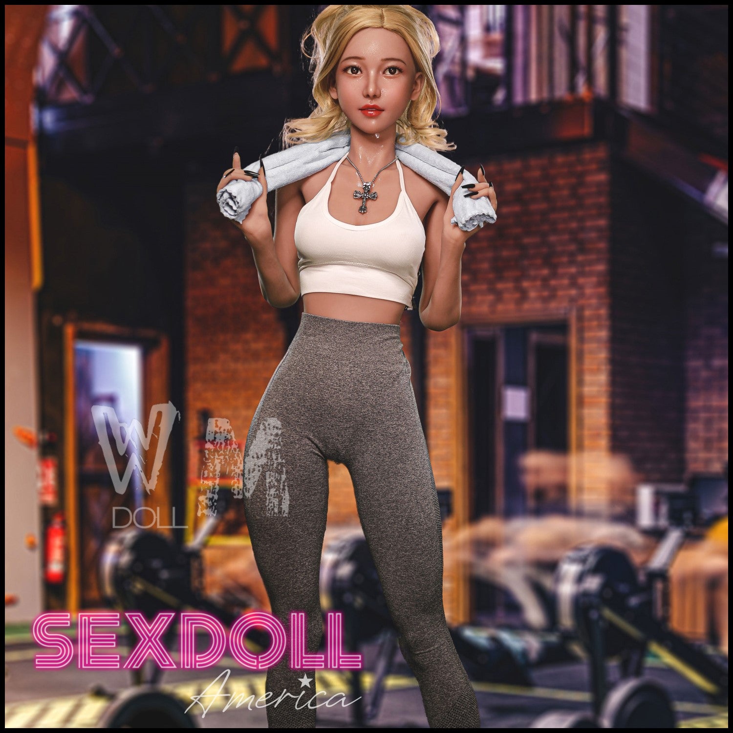 Realistic Sex Doll 160 (5'3") D-Cup Jamie (Head #436) - WM Doll by Sex Doll America