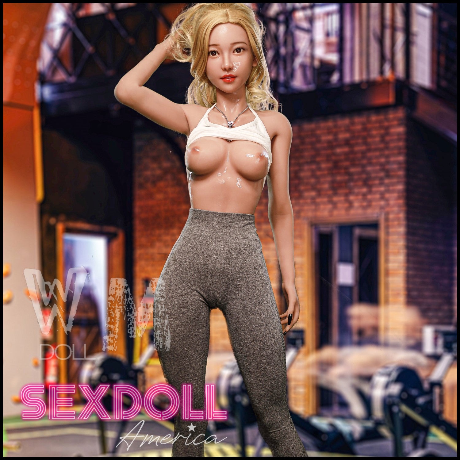 Realistic Sex Doll 160 (5'3") D-Cup Jamie (Head #436) - WM Doll by Sex Doll America