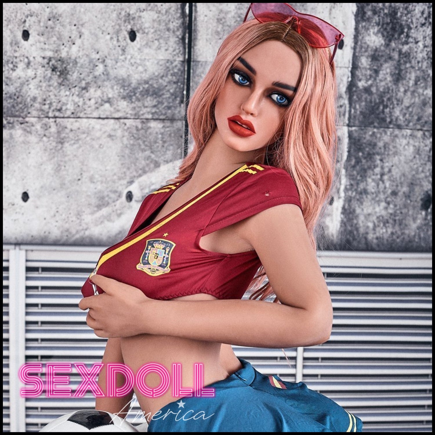 Realistic Sex Doll 160 (5'3") G-Cup Ania Blonde - IRONTECH Dolls by Sex Doll America