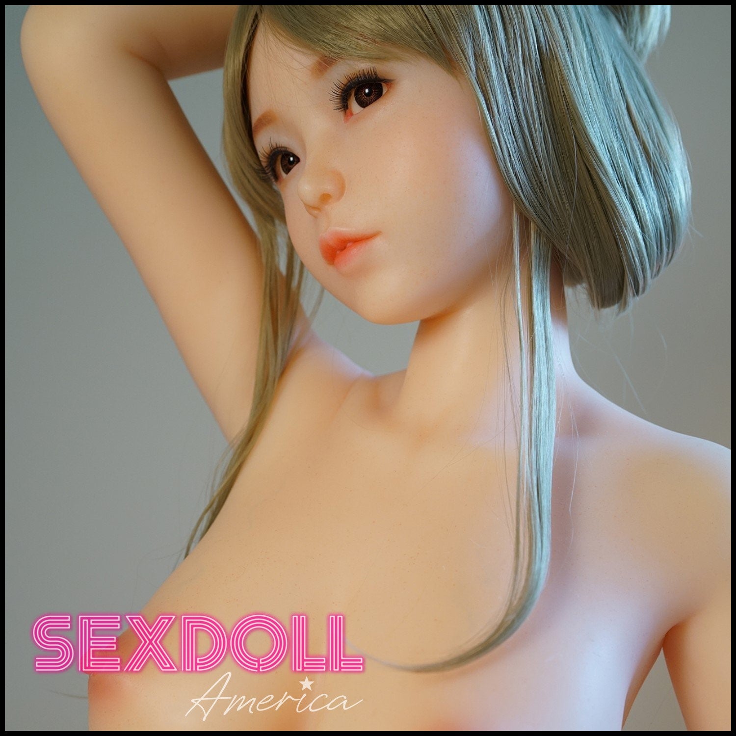 Realistic Sex Doll 160 (5'3") G-Cup Akira Blonde - Full Silicone - Piper Doll by Sex Doll America