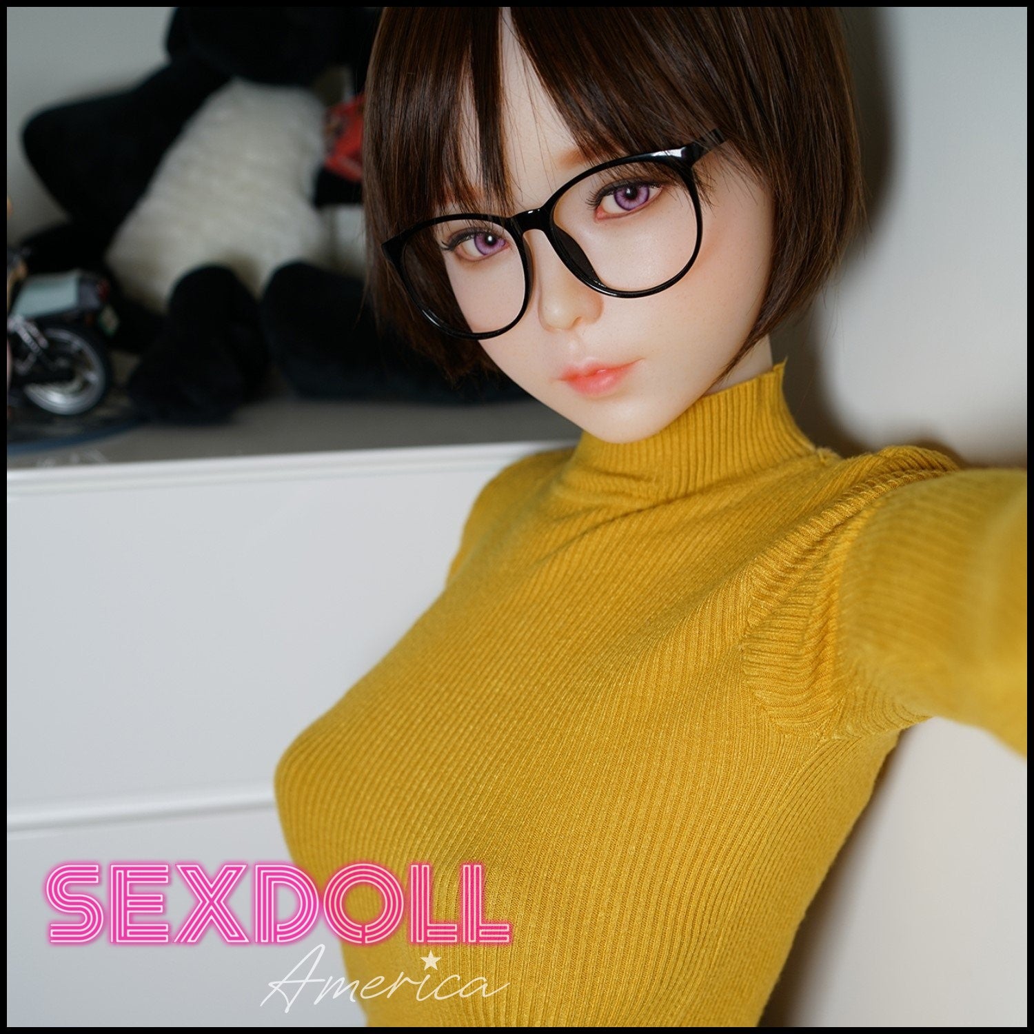Realistic Sex Doll 160 (5'3") G-Cup Akira Brunette - Full Silicone - Piper Doll by Sex Doll America