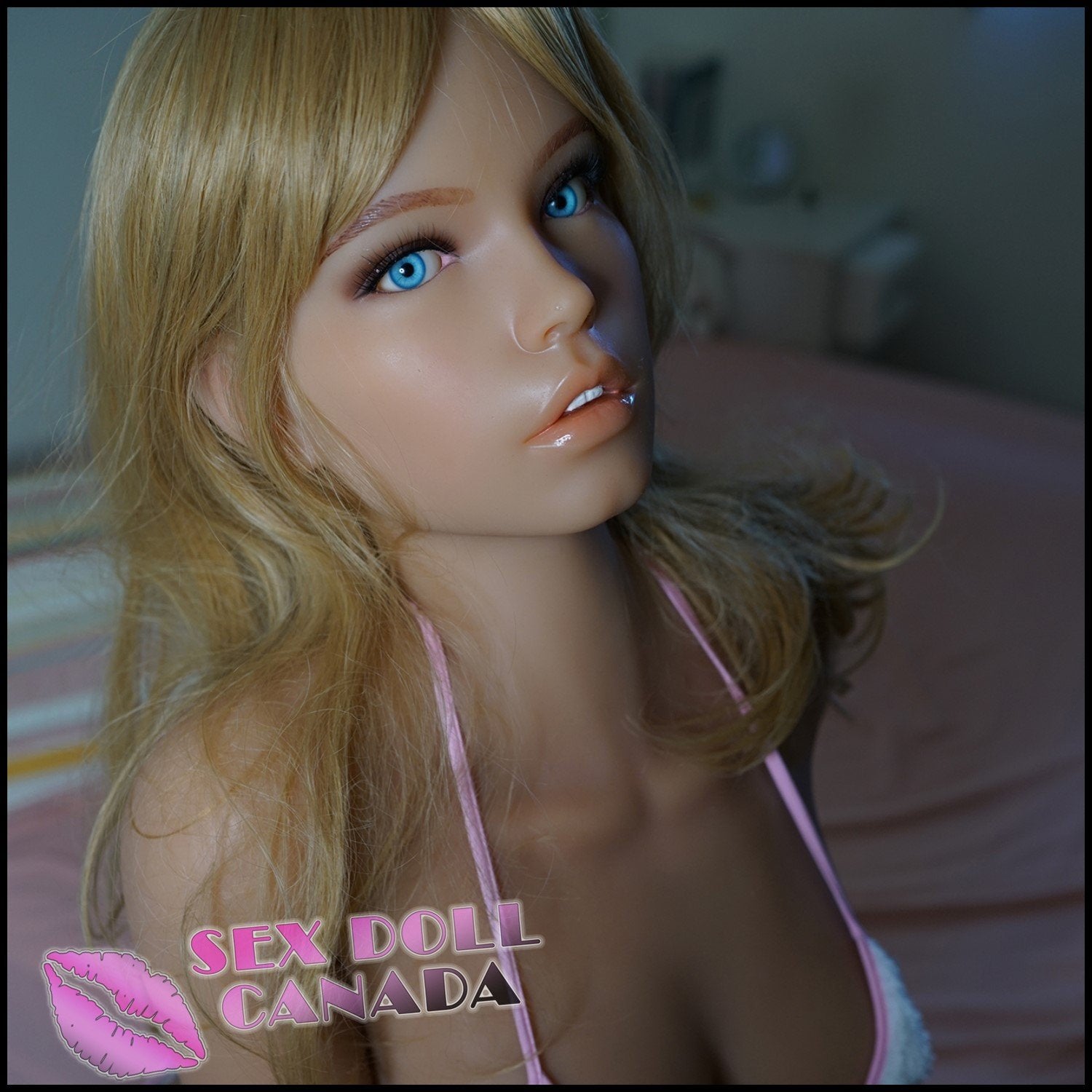 Realistic Sex Doll IN-STOCK - 160 (5'3") G-Cup Jenna Blonde - Full Silicone - Piper Doll - X5 by Sex Doll America