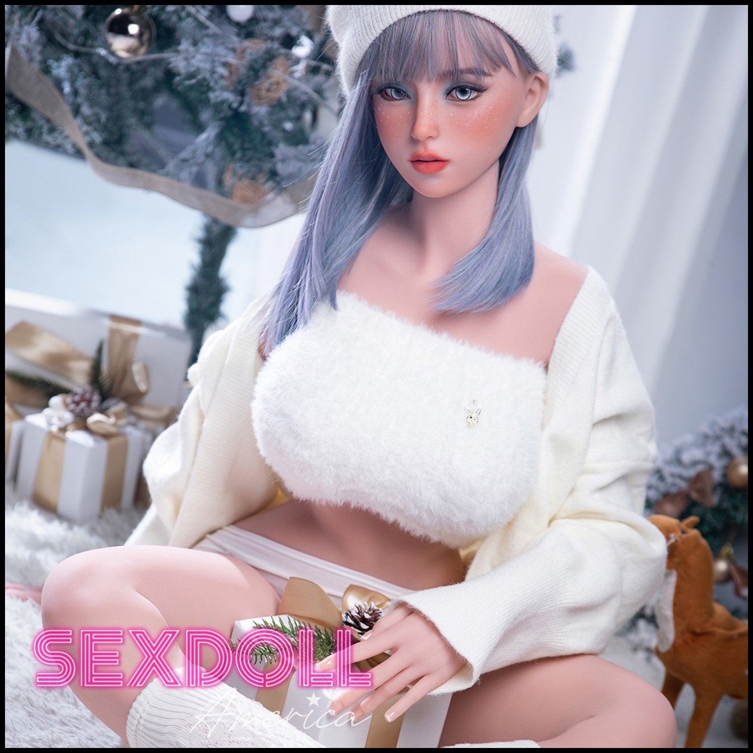 Realistic Sex Doll 161 (5'3") F-Cup Melody Silver (Head #120) - SE Doll by Sex Doll America