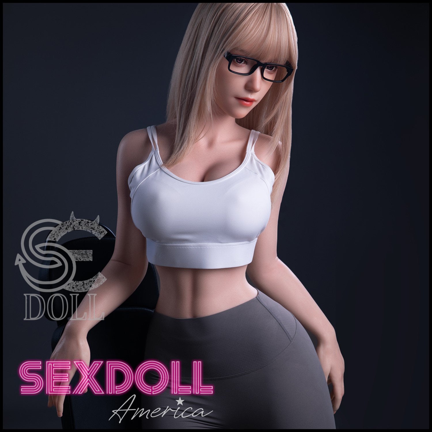 Realistic Sex Doll 161 (5'3") E-Cup Queena (Head #083SO) Full Silicone - SE Doll by Sex Doll America