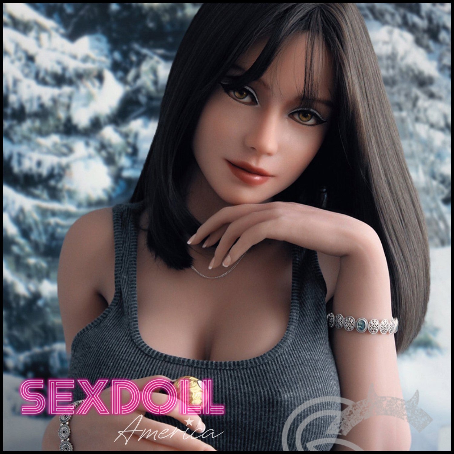 Realistic Sex Doll 161 (5'3") F-Cup Ruby (Head #100) - SE Doll by Sex Doll America