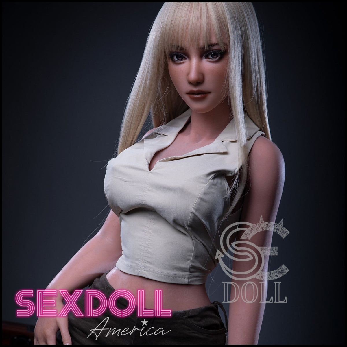 Realistic Sex Doll 161 (5'3") E-Cup Yuuka (Head #079SC) Full Silicone - SE Doll by Sex Doll America