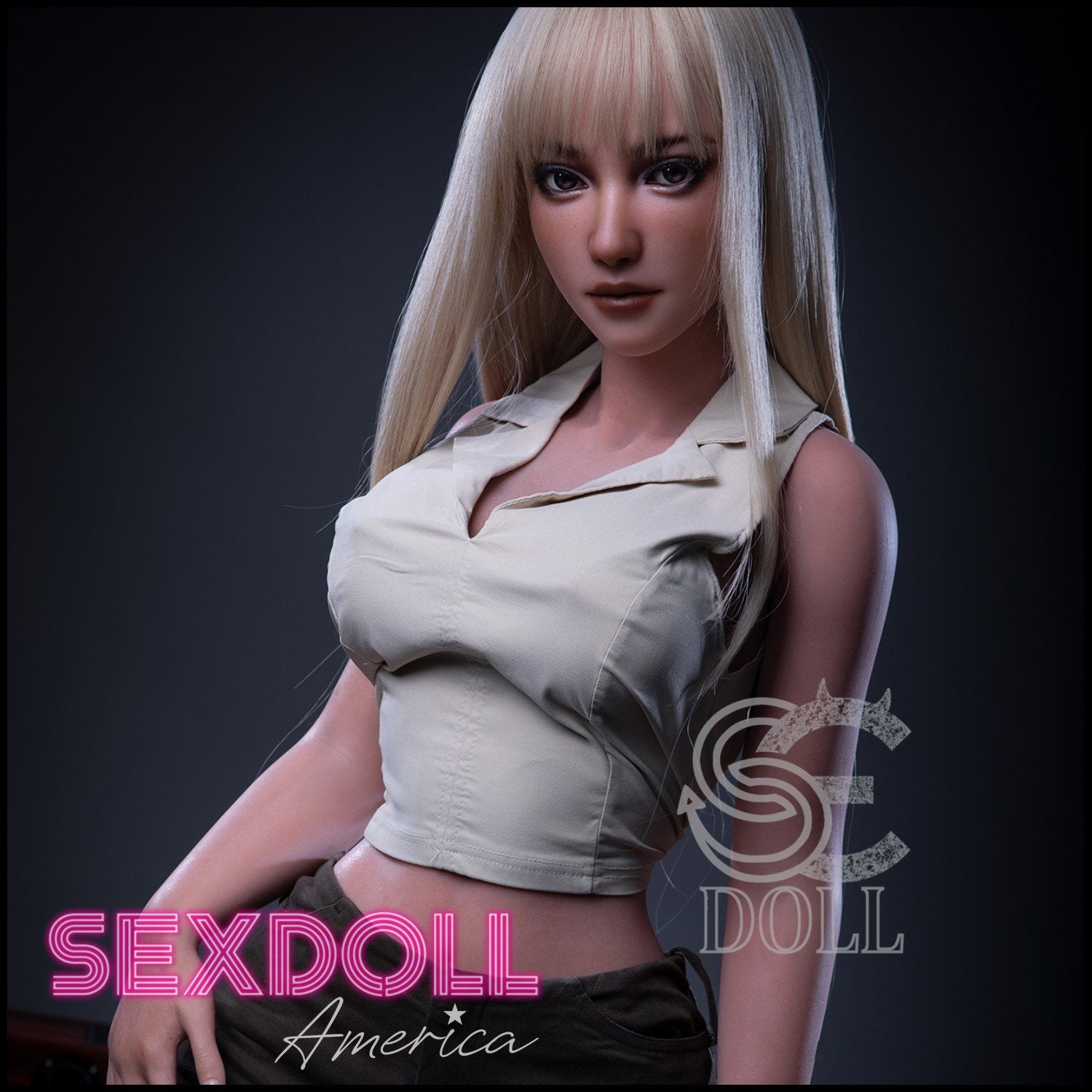 Realistic Sex Doll 161 (5'3") E-Cup Yuuka (Head #079SC) Full Silicone - SE Doll by Sex Doll America