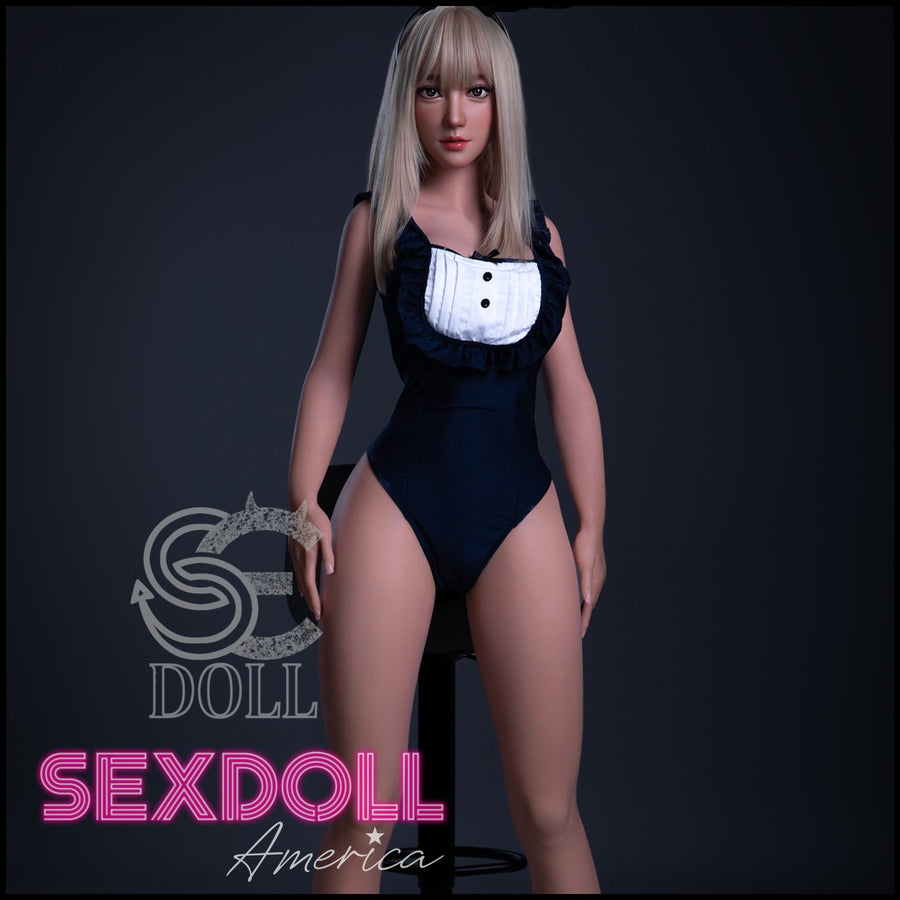 Realistic Sex Doll 161 (5'3") E-Cup Yuuka Blonde (Head #079SC) Full Silicone - SE Doll by Sex Doll America
