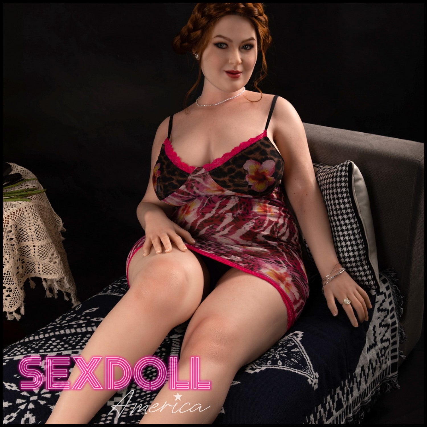 Realistic Sex Doll 161 (5'3") H-Cup Ivory (Silicone Head) BBW - Starpery by Sex Doll America