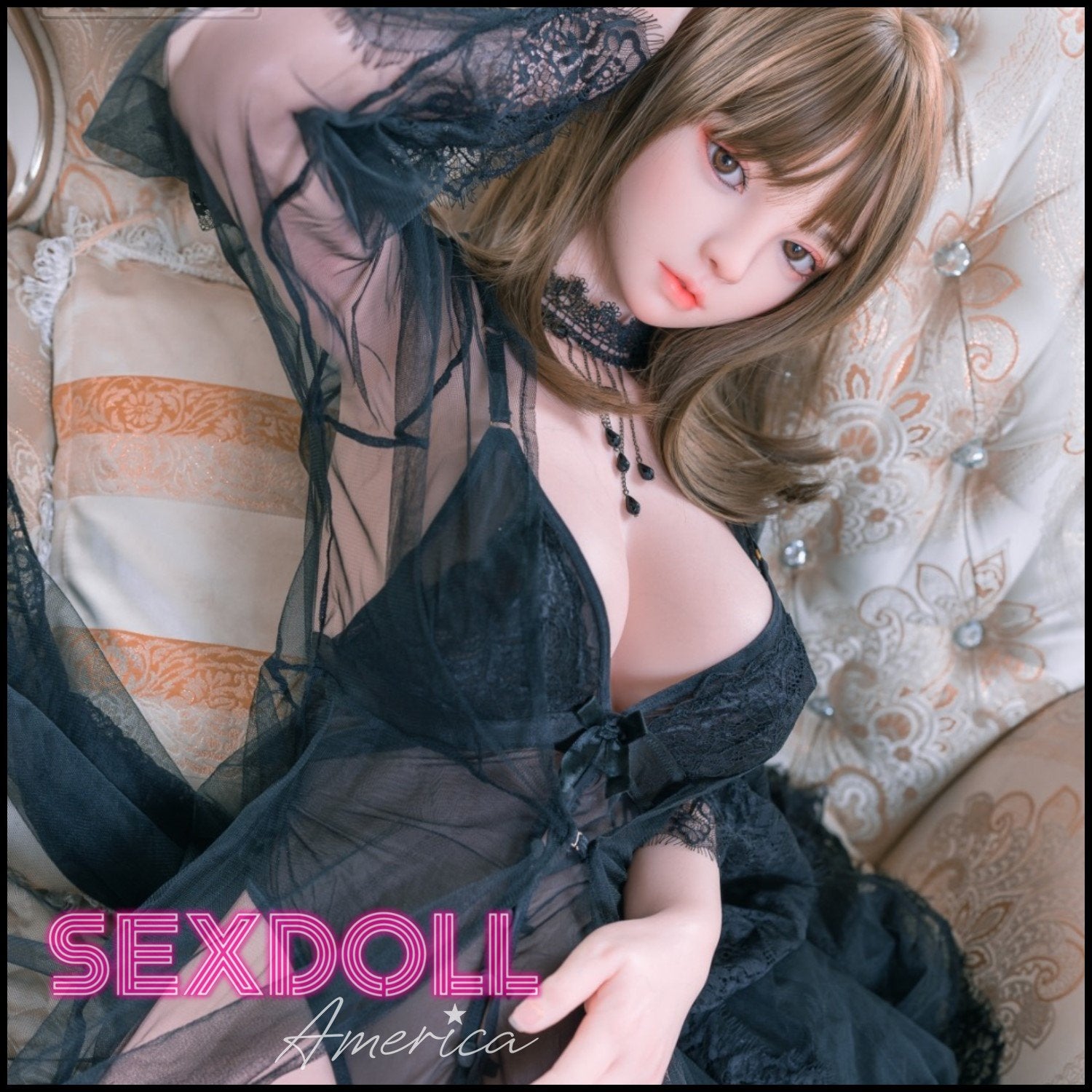 Realistic Sex Doll 161 (5'3") F-Cup Azina (Head #ZC-17) Full Silicone - Tayu by Sex Doll America