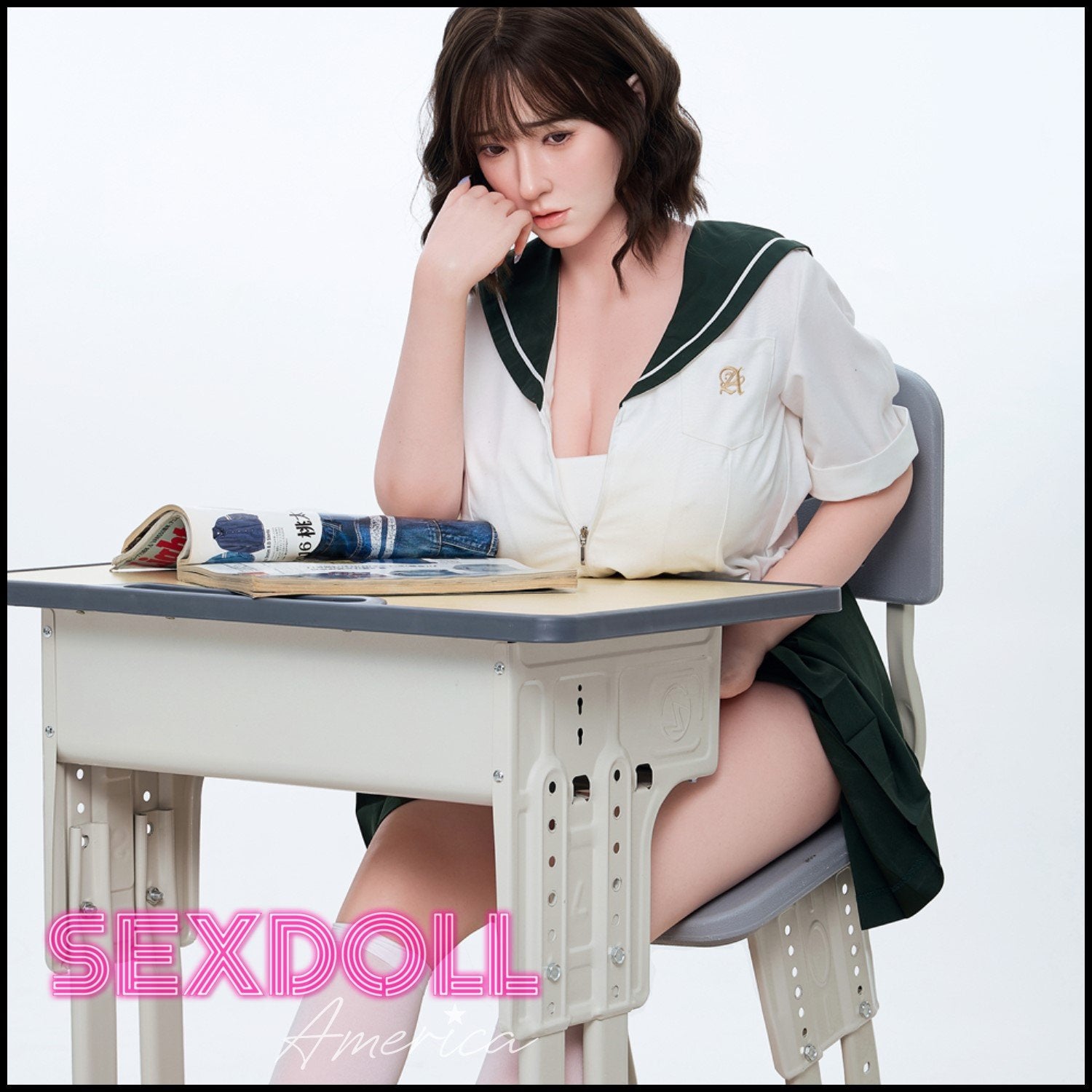 Realistic Sex Doll 162 (5'4") L-Cup Betty Shemale (Head #S7) Full Silicone - IRONTECH Dolls by Sex Doll America