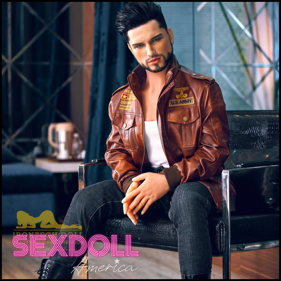 Realistic Sex Doll 162 (5'4") Kevin Tanned (Silicone Head) Male - IRONTECH Dolls by Sex Doll America