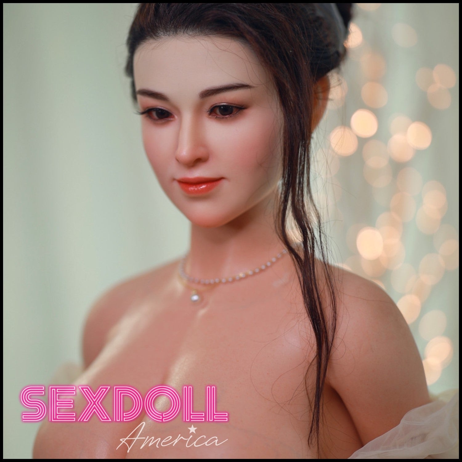 Realistic Sex Doll 162 (5'4") L-Cup Lian - Full Silicone - JY Doll by Sex Doll America