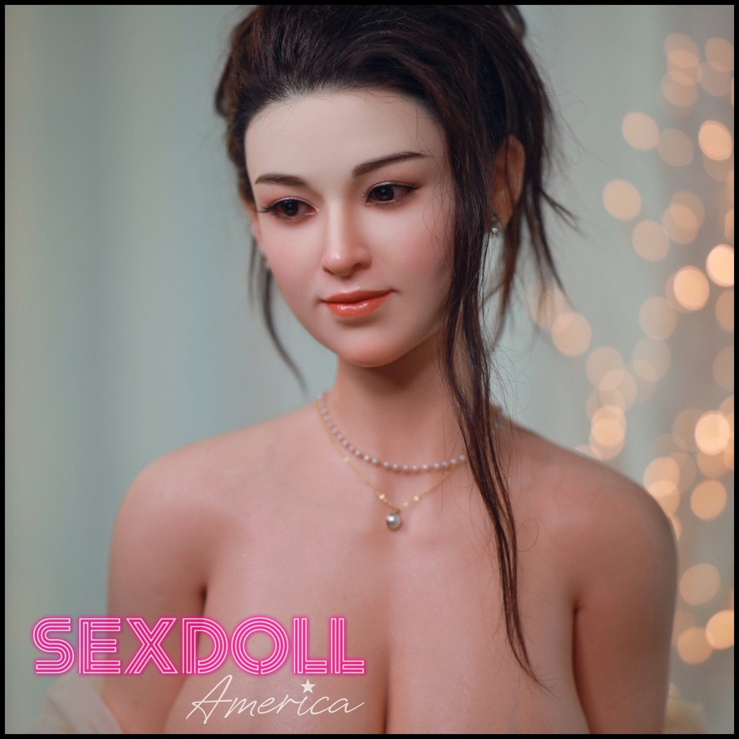 Realistic Sex Doll 162 (5'4") L-Cup Lian - Full Silicone - JY Doll by Sex Doll America